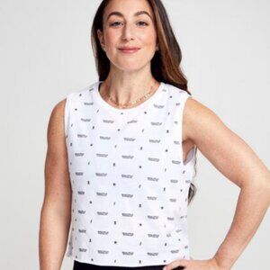 NWT Soulcycle Renee Crop Icon Tank US Small